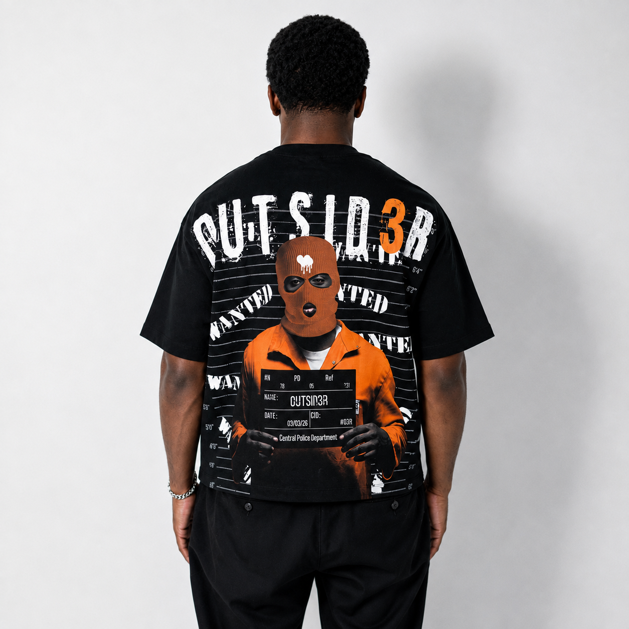 PRISONER CROPPED T-SHIRT