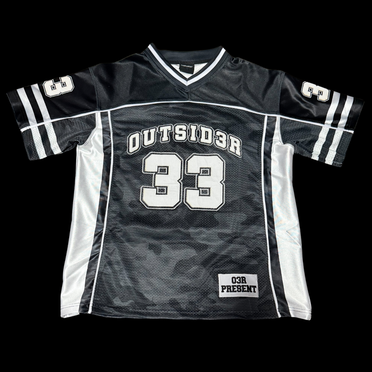 JERSEY - BLACK CAMOFLAGE