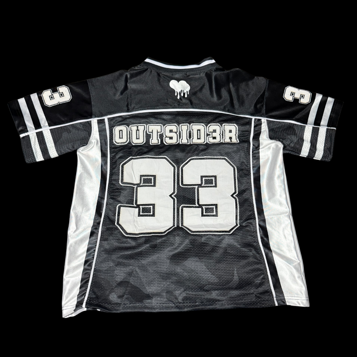 JERSEY - BLACK CAMOFLAGE