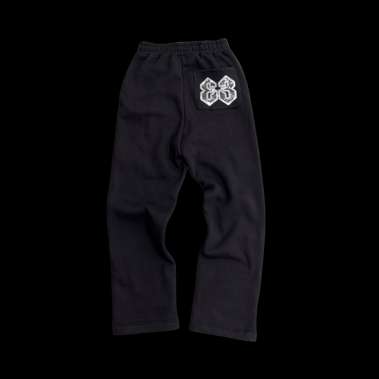 Ɛ3 OUTSID3R SWEATPANTS V1 - BLACK
