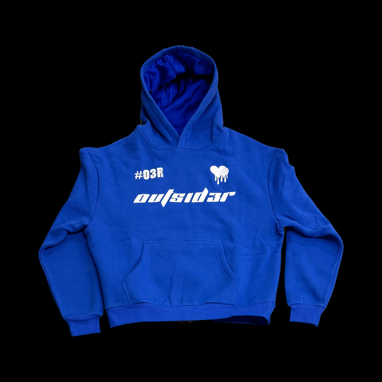 Ɛ3 FELPA OUTSID3R V1 - BLU SCURO