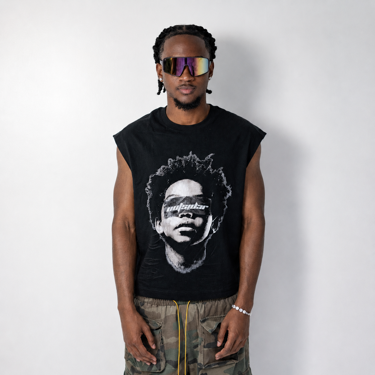 NO VISION SLEEVELESS SHIRT
